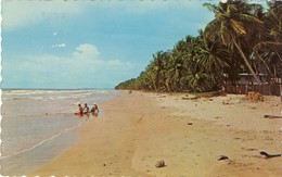 TRINIDAD, Mayaro Beach Scene, 2 Scans - Trinidad