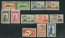FEZZAN N° 43 à 55 ** Sauf 52 - Unused Stamps