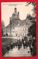 28 MONTIGNY LE GANNELON - Le Château Tour De L´Horloge - Jeunes Filles Joueuses De Croquet - R/V - Montigny-le-Gannelon