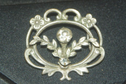 BROCHE Ancienne 2 BRILLANTS - Broches