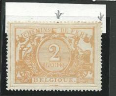 BELGIQUE: Colis Postaux, *,n°14, 2 Dts Tachées, B - Bagages [BA]