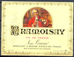 336 - Cramoisay - Vin De France - Noémie Vernaux - Nécogiant à Beaune - Mise En Bouteille Par L'acheteur - - Vino Tinto