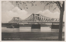 AK Neuss Neue Rheinbrücke Brücke Bei Düsseldorf Mönchengladbach Meerbusch Kaarst Dormagen Grevenbroich Rommerskirchen - Neuss
