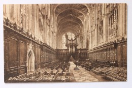 Cambridge, King's College Chapel, Choir West - Sonstige & Ohne Zuordnung