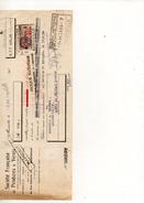 CHEQUE SOCIETE FRANCAISE DE PEINTURES ET VERNIS DU 8 JUILLET 1936 MARSEILLE - Schecks  Und Reiseschecks