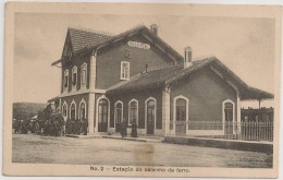 Postal Portugal - Vila Real - Estação Do Caminho Ferro (Ed. Livraria Araujo Nº2) - Railway Station - CPA - Postcard - Vila Real