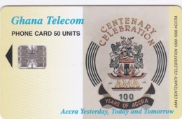 Ghana, GHA-C-09 / 01.98, Coat Of Arms, 2 Scans. - Ghana