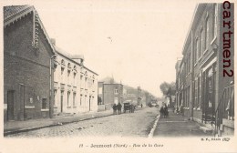 JEUMONT LA RUE DE LA GARE 59 NORD - Jeumont