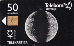 Slovenia, 022, Merkur / Telekom Slovenije Online, Planets, 2 Scans. - Slovenia