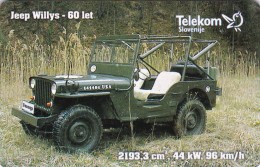 Slovenia, 399, Jeep Willys 1941, 2 Scans. - Slovenia