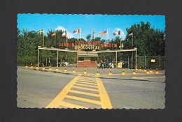 GRANBY - QUÉBEC - ENTRÉE DU ZOO DE GRANBY - JARDIN ZOOLOGIQUE - PHOTO J. BIENVENUE - Granby