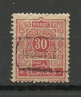 Marocco Maroc 1917 Porto Postage Due Michel 15 O - Strafport