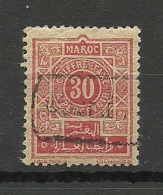 Marocco Maroc 1917 Porto Postage Due Michel 15 O - Segnatasse