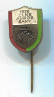 Wrestling - ZLKS AGROS ZARY 1978. Poland, Vintage Pin Badge, Enamel - Lotta