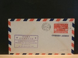 59/209     ENV.    CUBA FDC - Brieven En Documenten