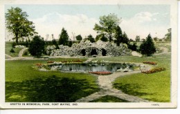 FORT WAYNE --GROTTO IN MEMORIAL PARK - Fort Wayne