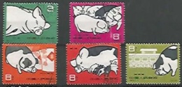 1960 CHINA S-50K Raise PIGs CTO SET Fine USED  Ii - Oblitérés