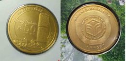 Malaysia Coin 2016 1 Ringgit  Sabah Borneo Building Fund Nordic Gold BU Coin Card - Malaysie