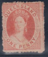 AUSTRALIA/QUEENSLAND 1862/67 - Yvert #12A - MLH * - Mint Stamps