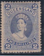AUSTRALIA/QUEENSLAND 1886 - Yvert #58 - MLH * - Neufs