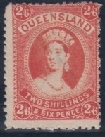 AUSTRALIA/QUEENSLAND 1886 - Yvert #59 - MLH * - Neufs