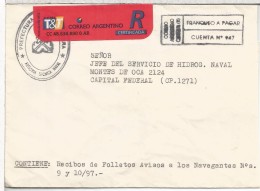 ARGENTINA CC CORREO OFICIAL ASESORIA TECNICA NAVAL ARMADA ARGENTINA - Servizio