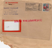 87 -ST  SAINT JUNIEN - ASSURANCES LE PATRIMOINE- RAYMOND BARBE- 8 CITE DE L' ESCHOLIER -1967 - 1950 - ...