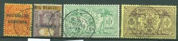 NEW HEBRIDES. 4 Old Stamps. Used - Gebruikt