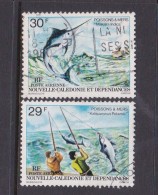 New Caledonia SG 616-17 1979 Sea Fishes Used - Used Stamps