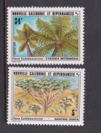 New Caledonia SG 624-25 1979 Trees MNH - Nuevos