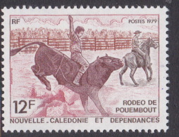 New Caledonia SG 626 1979 Pouembout Rodeo MNH - Nuevos