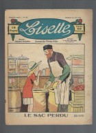 Lisette N°196 Le Sac Perdu - Un Beau Rêve - L'oeuf De Crête Rouge - Le Gelée De Coings - La Surprise De Poucette 1925 - Lisette