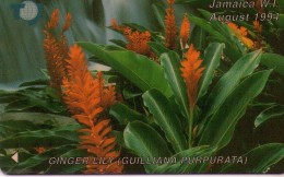 JAMAICA. 17JAMB. FLOWERS. Ginger Lily. 1994. (006) - Jamaïque