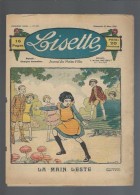 Lisette N°192 Un Beau Rêve - Les Poulardes De La Fête - La Main Leste - Paysage Suisse - Parures Liliales De 1925 - Lisette