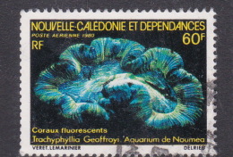 New Caledonia SG 646 1981 Noumea Aquarium Fluorescent Coral Used - Used Stamps