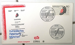 ALLEMAGNE FEDERALE / DEUTSCHE BUNDESPOST - FDC BONN 12.2.1981 - Europäisches Patentamt München - Europese Gedachte