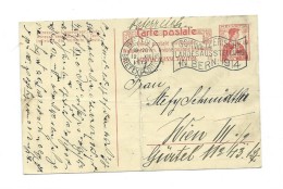 Postkarte -12.12.1912 - Echt Gelaufen - Nach Wien - Postwaardestukken