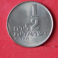 ISRAEL 1/2 LIRA 1974 -    KM# 36,1 - (Nº15166) - Israel