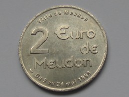 2 Euro De MEUDON - Ville De Meudon Du 9 Au 24 Mai 1998  ***** EN ACHAT IMMEDIAT **** - Euros Des Villes