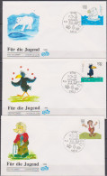 BRD FDC 1999 Nr.2055 - 2059 Jugend Trickfilmfiguren ( D 2390 ) - FDC: Briefe