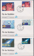 BRD FDC 1999 Nr.2077 - 2081  Wohlfahrt Der Kosmos ( D 3212 ) - 1991-2000