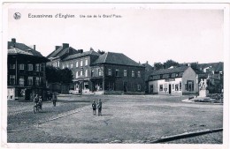 B-5900     ECAUSSINNES D'ENGHIEN : Une Vue De La Grand Place - Ecaussinnes