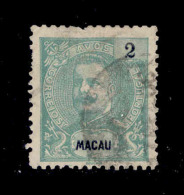 ! ! Macau - 1903 D. Carlos 2 A - Af. 129 - Used - Gebruikt