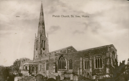 GB SAINT IVES / Parish Church / GLOSSY CARD - St.Ives