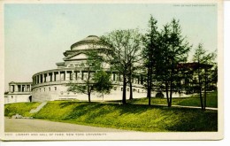 NEW YORK- LIBRARY AND HALL OF FAME - Unterricht, Schulen Und Universitäten