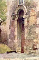 MISCELLANEOUS ART - LINCOLN - NORMAN DOOR, ST MARY LE WIGFORD - ARTHUR MACKINDER  Art175 - Lincoln