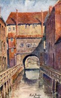 MISCELLANEOUS ART - LINCOLN - HIGH BRIDGE - C W MARTYN  Art176 - Lincoln