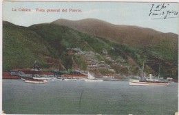 AMERIQUE,Vénézuela En 1921,LA GUAIRA,vista Del Porto,état De Vargas,mer Des Caraibes,port,prés Caracas,rare,voilier,rare - Venezuela