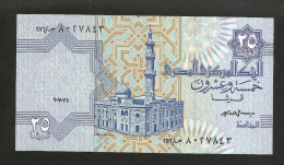 EGYPT - CENTRAL BANK Of EGYPT - 25 PIASTRES - Egipto