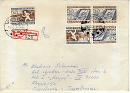 Denmark R - Letter 1974 Via Macedonia.nice Stamps - Orienting. - Briefe U. Dokumente